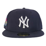 New York Yankees Navy Green Bottom 1999 World Series New Era 59Fifty Fitted
