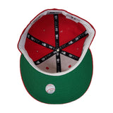 New York Yankees Red Green Bottom 2000 Subway Series New Era 59Fifty Fitted