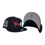 New York Yankees X New York Mets X Hat Navy Subway Series New Era 9Fifty Snapback