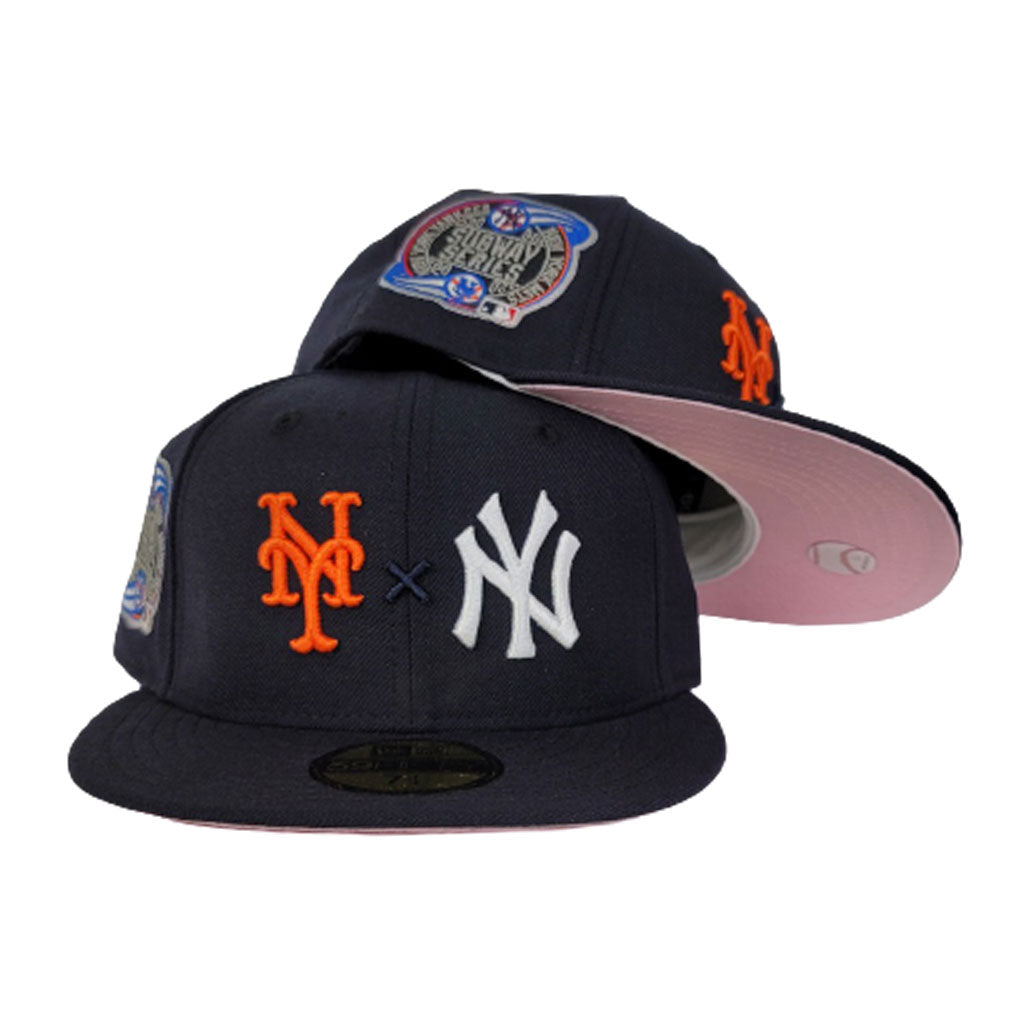 New Era 59FIFTY Fitted NY Yankees Subway Series 2000 8 / Navy/Pink