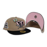 Oakland Athletics Dark Green Bottom 40th Anniversary Side Patch New Era 59Fifty Fitted