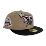 Oakland Athletics Dark Green Bottom 40th Anniversary Side Patch New Era 59Fifty Fitted
