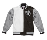 Oakland Raiders Mitchell & Ness Men's NFL Team History Warm up Jacket