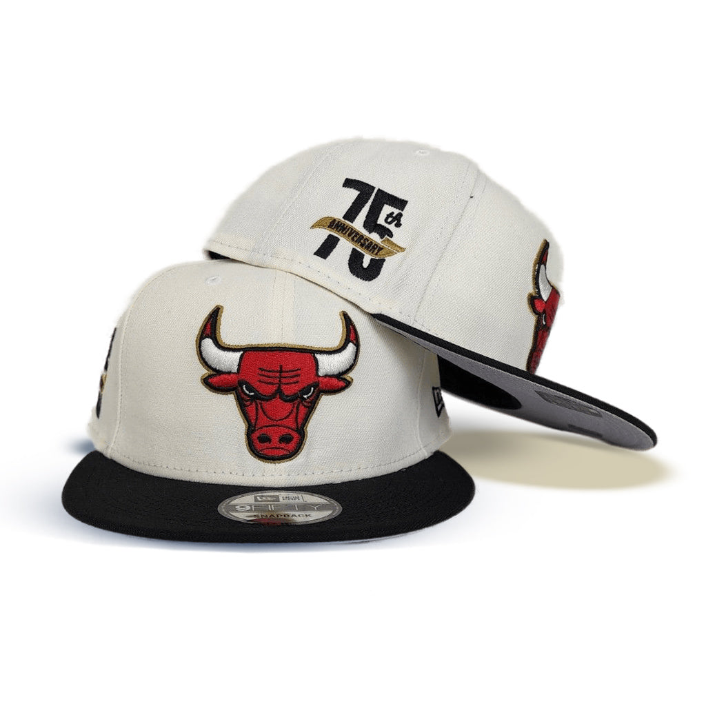 Tan Chicago Bulls Gray Bottom New Era 9FIFTY Snapback