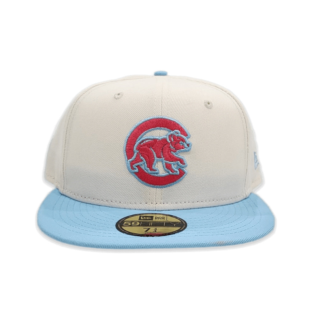 Stone Chicago Cubs 3X World Series Champions 59FIFTY Fitted 71/2