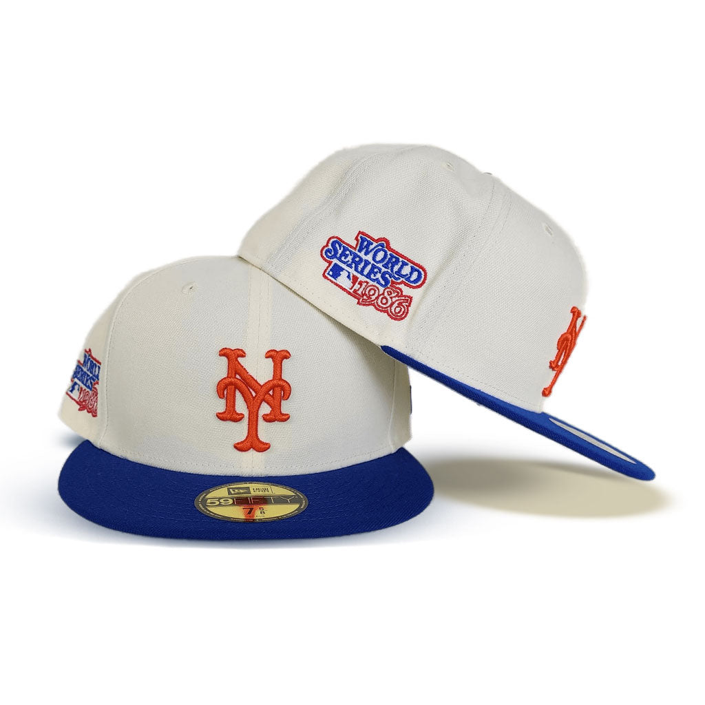 Off White New York Mets 1986 World Series Patch New Era 59Fifty