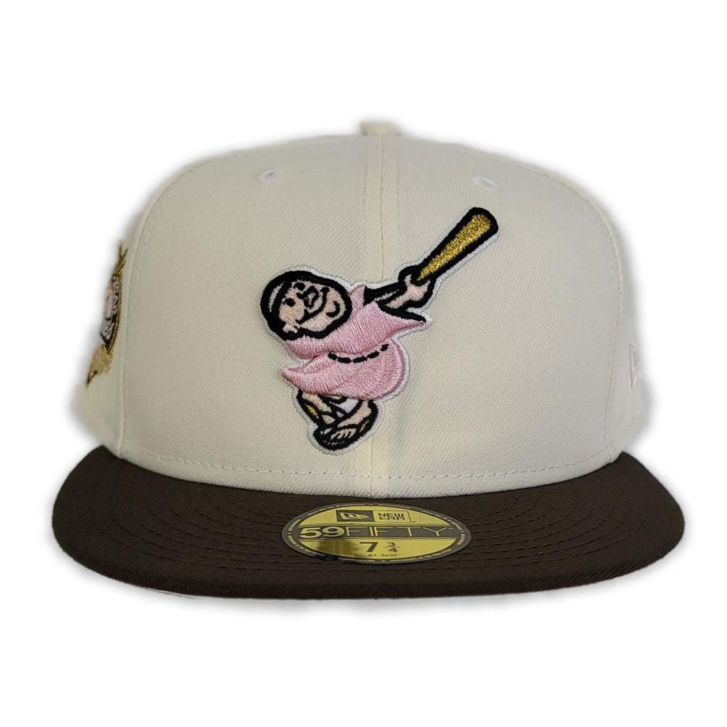 New Era x Billion Creation 59FIFTY San Diego Padres BC Connect Fitted Hat Clear Mint Pink