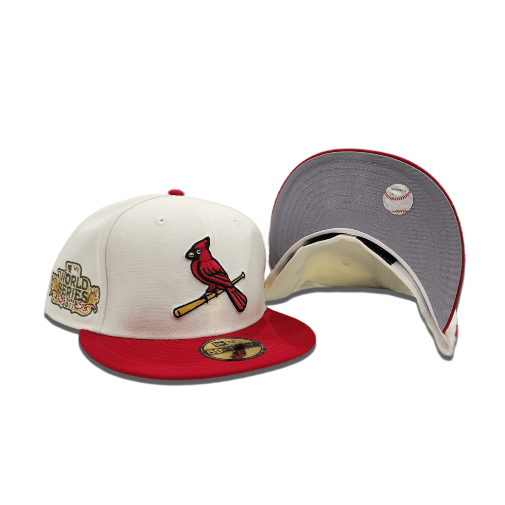 St Louis Cardinals WORLD SERIES SIDE PATCH Fitted Hat