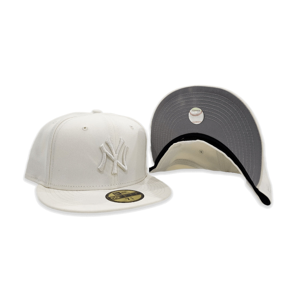 Off White Tonal NY Yankees Gray Bottom Color Pack New Era Fitted 7