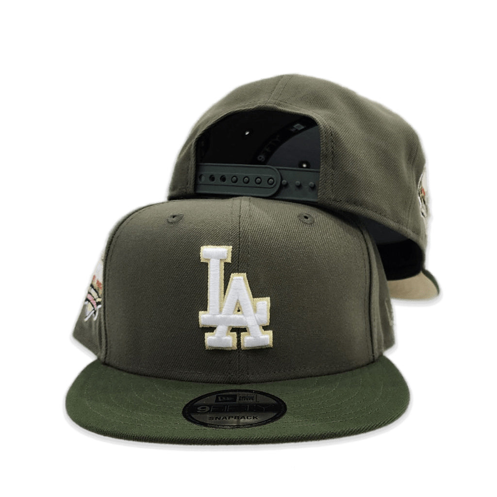 Los Angeles Dodgers Rifle Green/Vegas Gold Jackie Robinson New Era