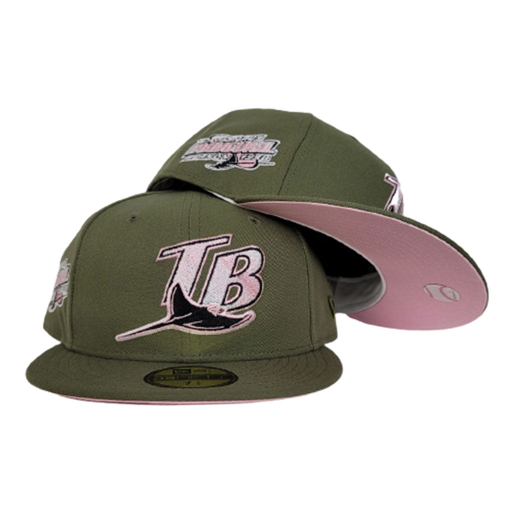 New Era 59Fifty Tampa Bay Rays Inaugural Patch Jersey Hat - Green