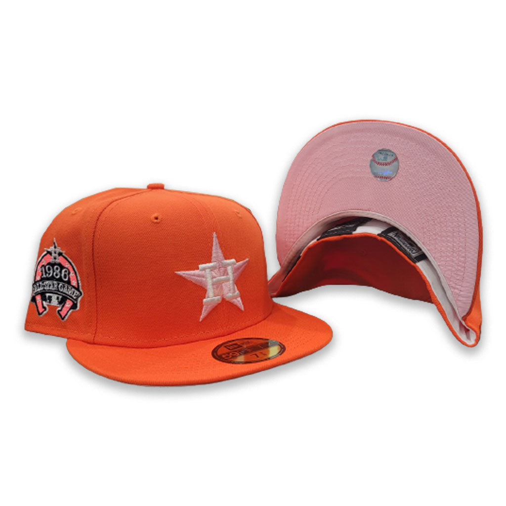 New Era Houston Astros All Star Game 1986 Orange Green Edition 59Fifty  Fitted Hat