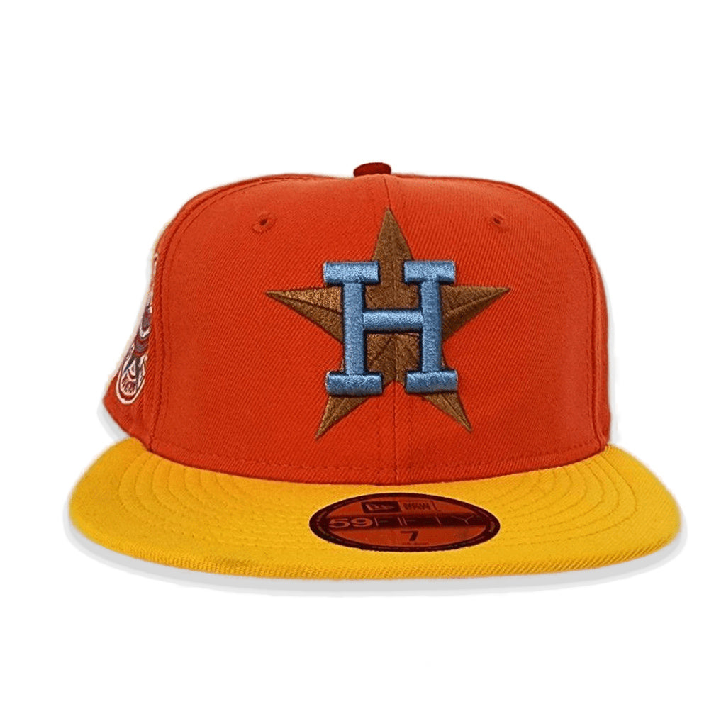 Orange Houston Astros Yellow Visor Red Bottom 1968 All Star Game