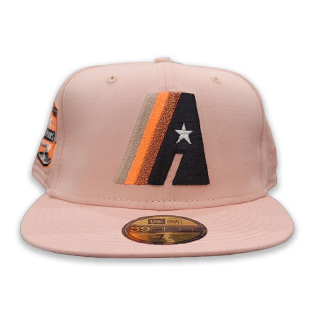 7 5/8 houston astros infrared 45th anniversary peach bottom fitted