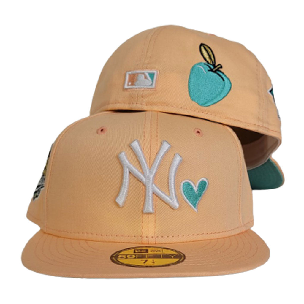 New Era Caps Miami Marlins Peach Mint 59FIFTY Fitted Hat Peach/Mint