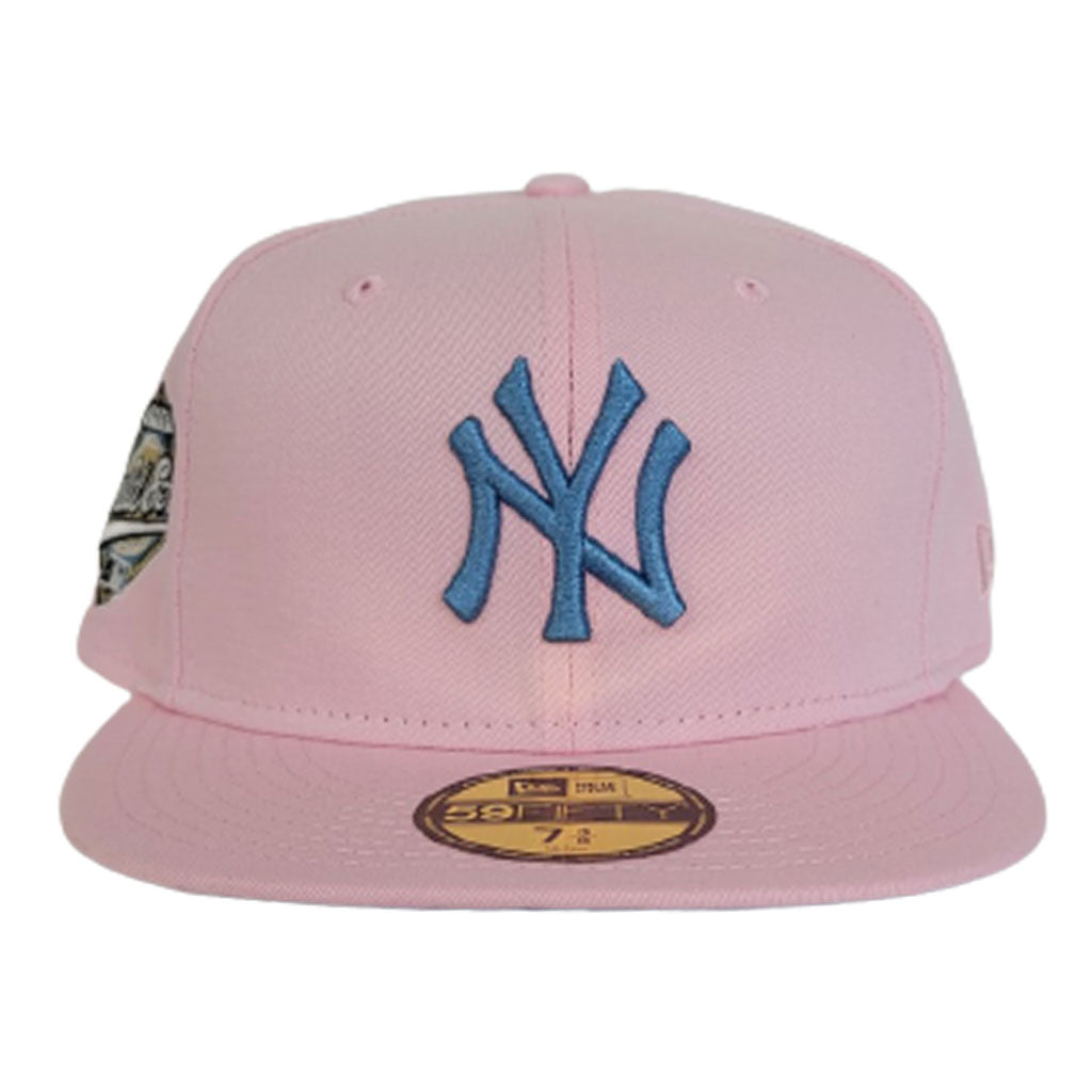 Pink New York Yankees Icy Blue Bottom 1996 World Series New Era 59Fifty Fitted