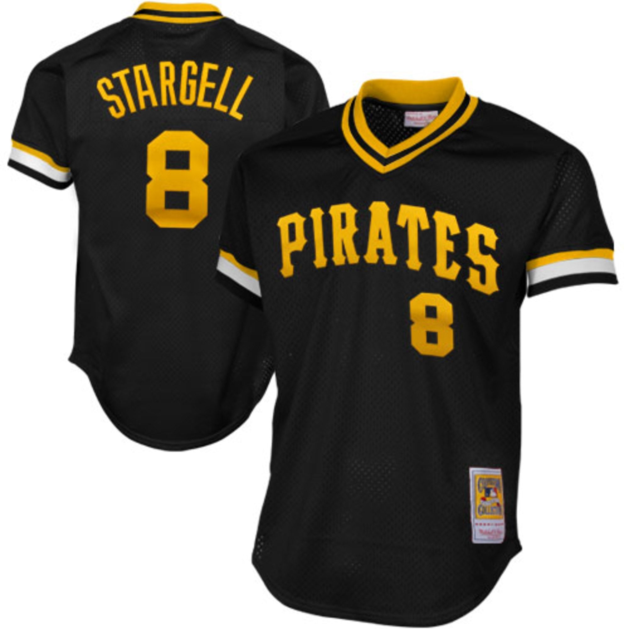 Mitchell & Ness, Shirts, Mitchell And Ness Pittsburgh Pirates Willie  Stargell Throwback Jersey Medium