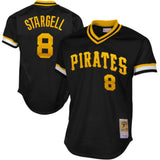 Pittsburgh Pirates Willie Stargell Mitchell & Ness Black 1982 Authentic Mesh Batting Practice Jersey
