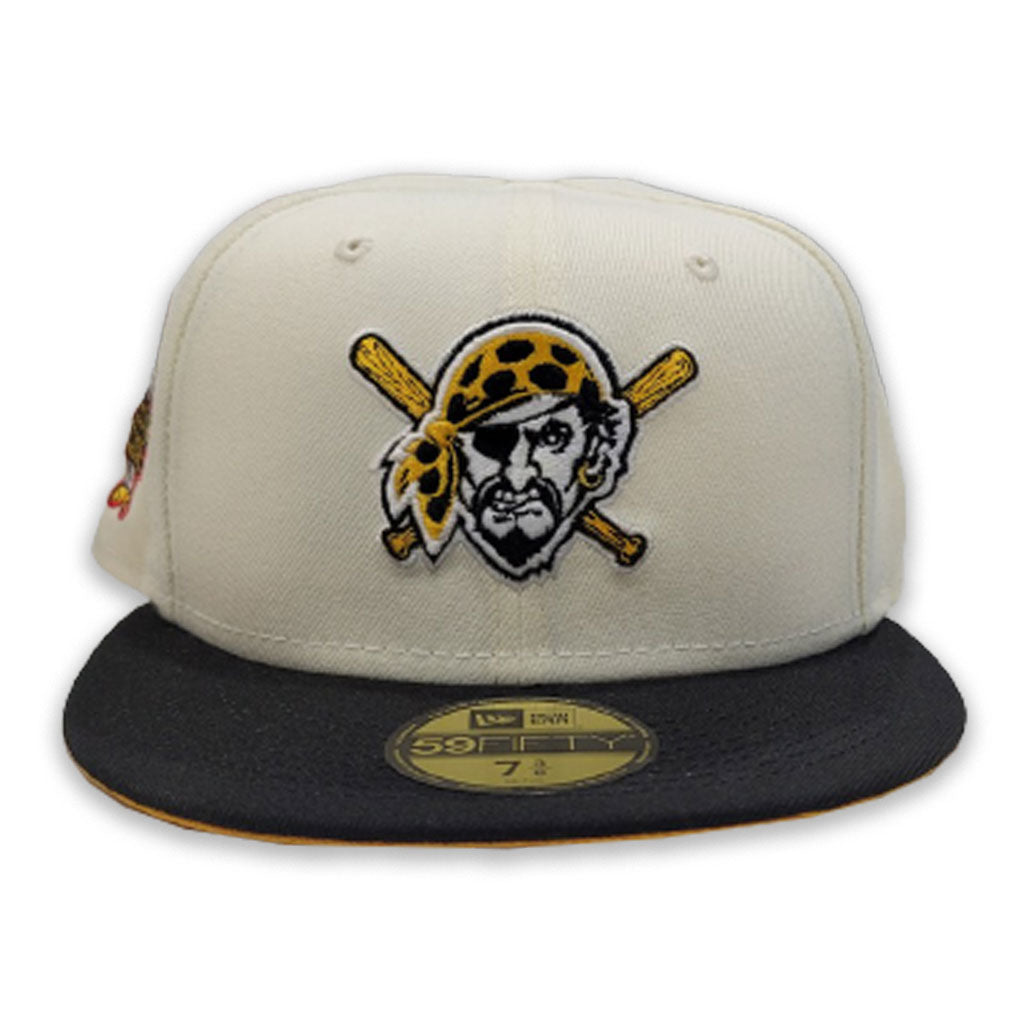 Pittsburgh Pirates old Alternate Hat Cap Fitted Sz 7 New Era 59Fifty