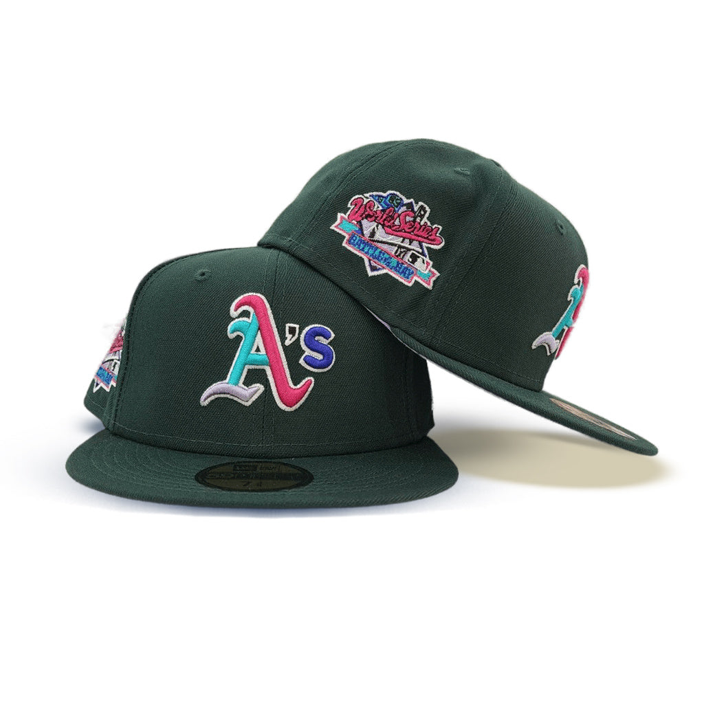 NEW ERA AUTHENTIC COLLECTION OAKLAND ATHLETICS ON-FIELD FITTED HOME HA