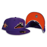 Purple Colorado Rockies Orange Bottom 2021 All Star Game Side Patch New Era 59Fifty Fitted