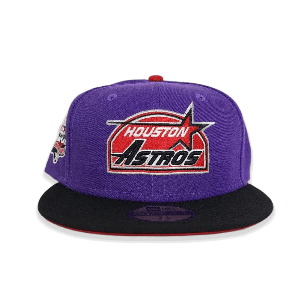 Houston Astros New Era 45th Anniversary Fashion Color Undervisor 59FIFTY  Fitted Hat - Purple