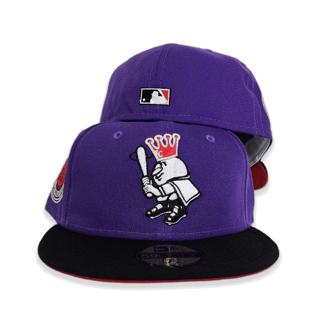 New Era 59Fifty Montreal Royals Logo Patch Hat - Khaki, Purple