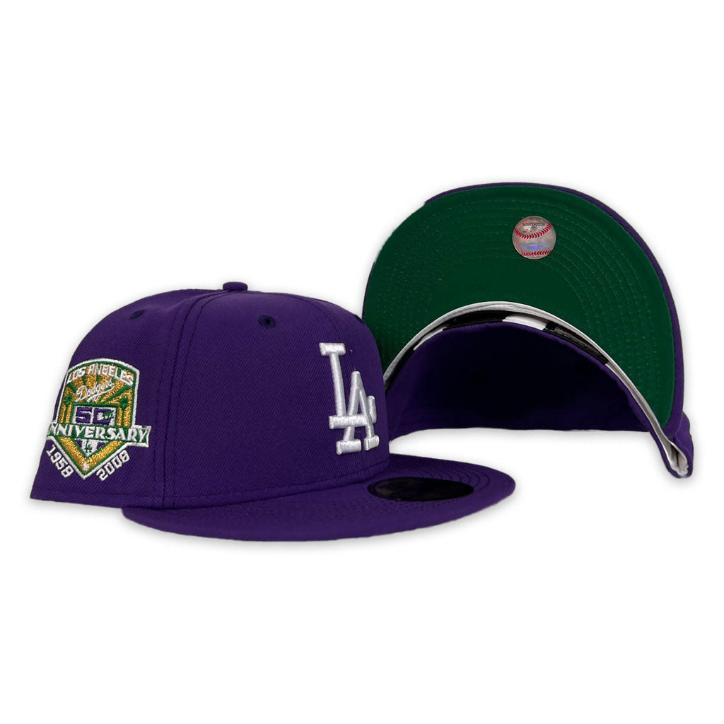New Era 59Fifty Los Angeles Dodgers 50th Anniversary Patch Jersey