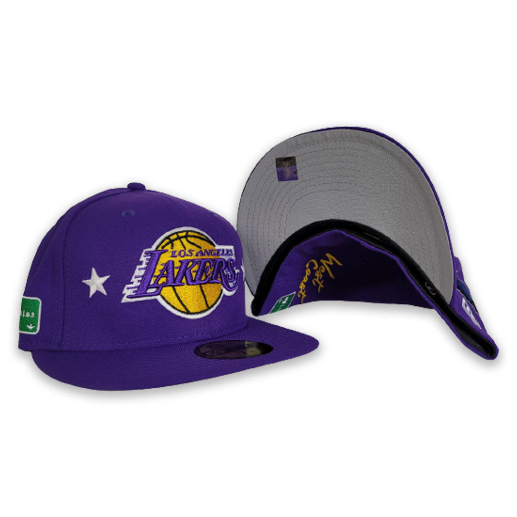 New Era Los Angeles Lakers City Transit 59FIFTY Fitted Purple