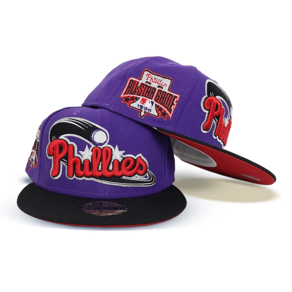 New Era Hat - Philadelphia Phillies - Lilac / Purple - 7 3/8 / Lilac /  Purple