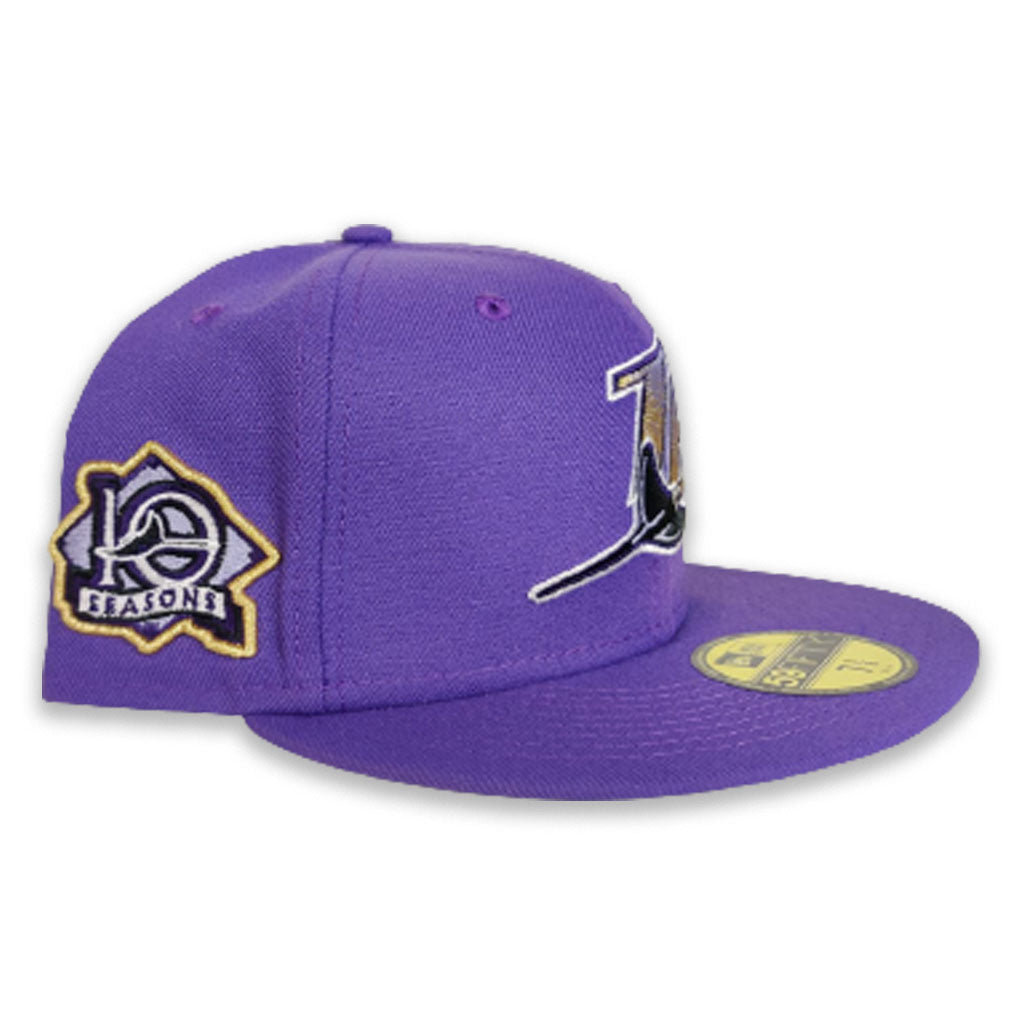 Tampa Bay Rays New Era 59Fifty Cooperstown Collection 10th Season