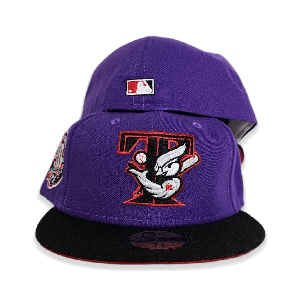 Toronto Blue Jays New Era Purple Under Visor 59FIFTY Fitted Hat