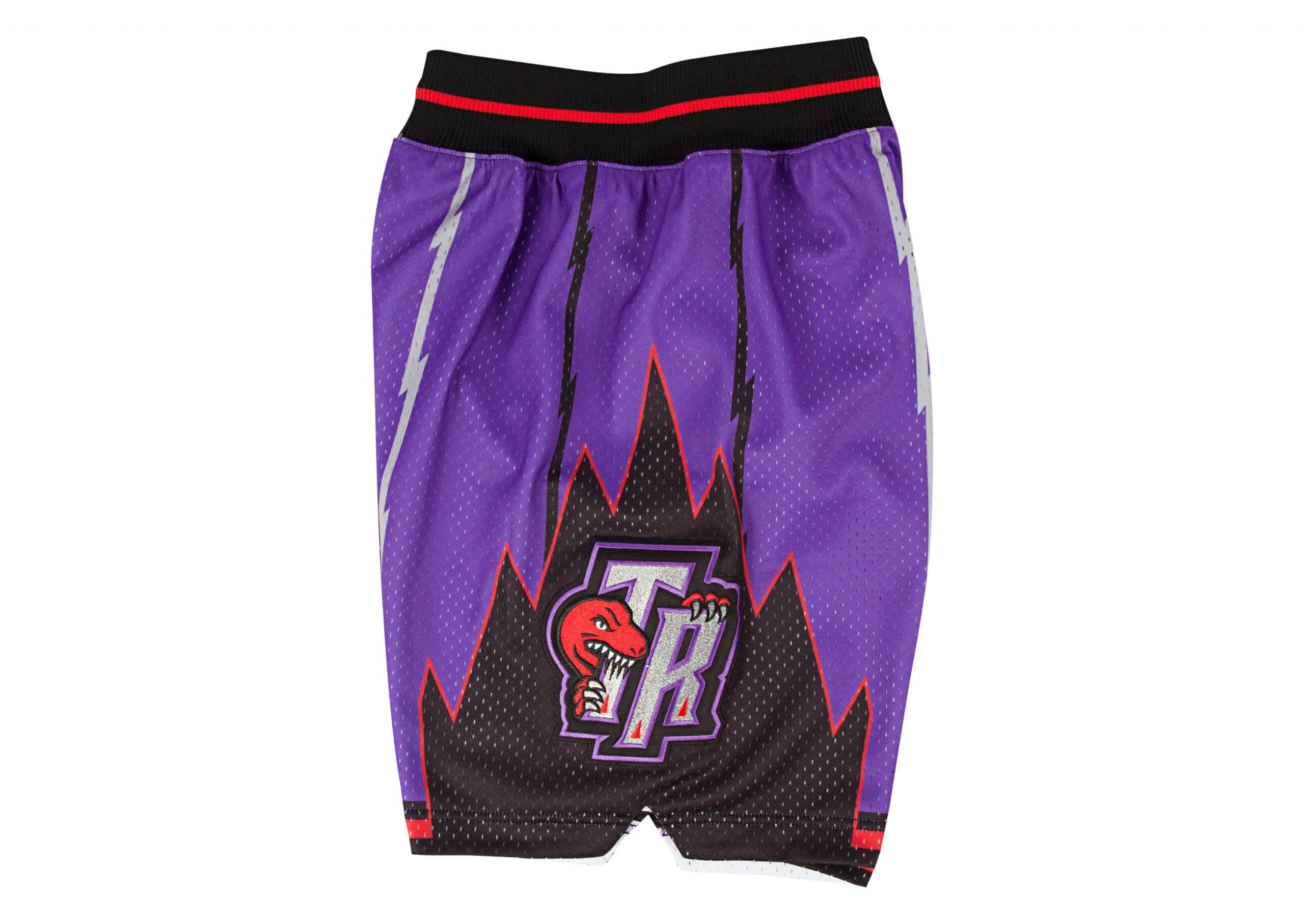Toronto Raptors Mitchell & Ness x Just Don 1995 NBA Draft Hardwood Classics  Authentic Shorts - Purple/Black