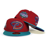 Red Arizona Diamondbacks Purple Bottom New Era 59fifty fitted 