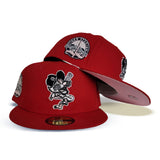 Product - Red Detroit Tigers Pink Bottom Tiger Stadium Side Patch New Era 59Fifty Fitted