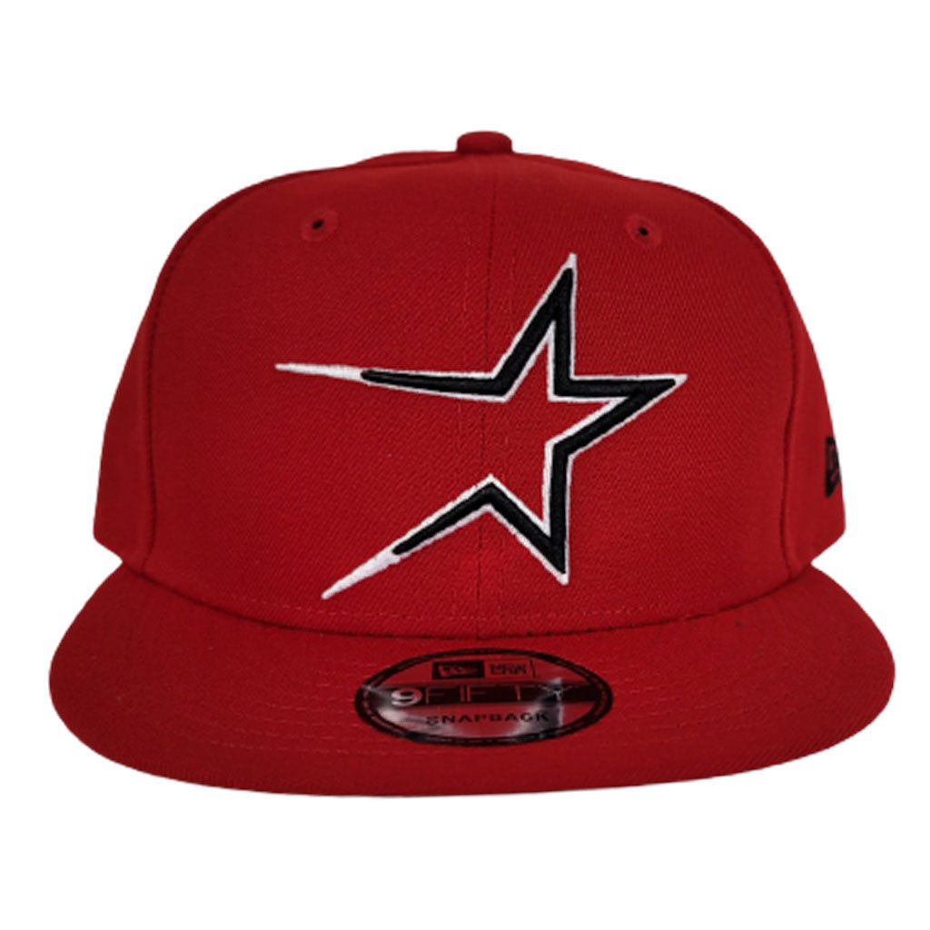 Red Houston Astros New Era 9Fifty Snapback