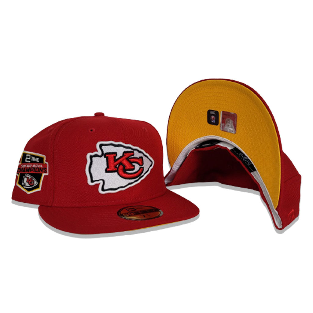 Kansas City Chiefs Fitted New Era 59FIFTY Super Bowl Champions World C –  THE 4TH QUARTER