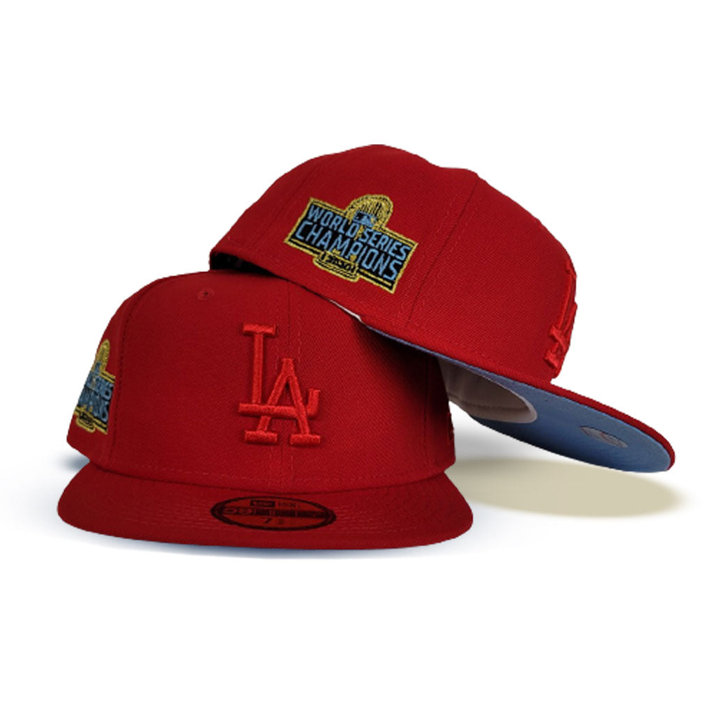 Exclusive New Era 59Fifty Red icy Los Angeles Dodgers 2020 - Men's  accessories