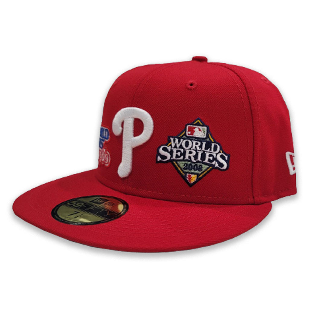 NEW ERA MLB Philadelphia Phillies 2008 World Series Champions Hat Baseball  Cap