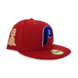 Red Philadelphia Phillies Gray Bottom 1976 All Star Game Side Patch Just Don New Era 59FIFTY Fitted