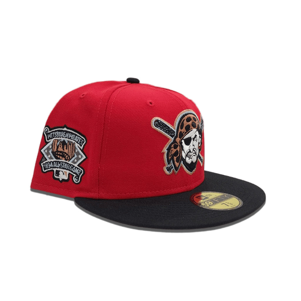 Red Pittsburgh Pirates 1925 World Series Side Patch Fitted Hat