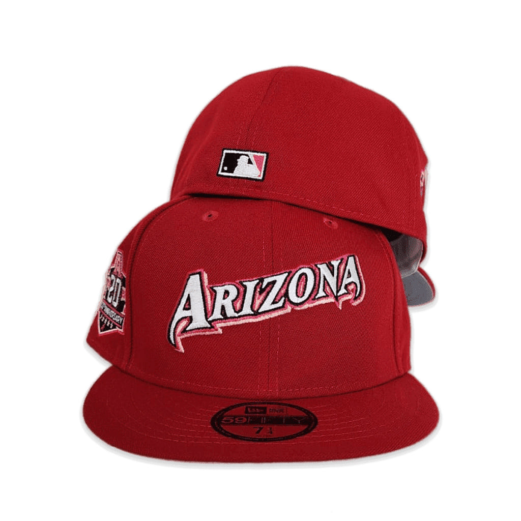 New Era 59FIFTY Arizona Diamondbacks City Connect Patch Snake Hat - Tan, Sedona Red Tan/Sedona Red / 8