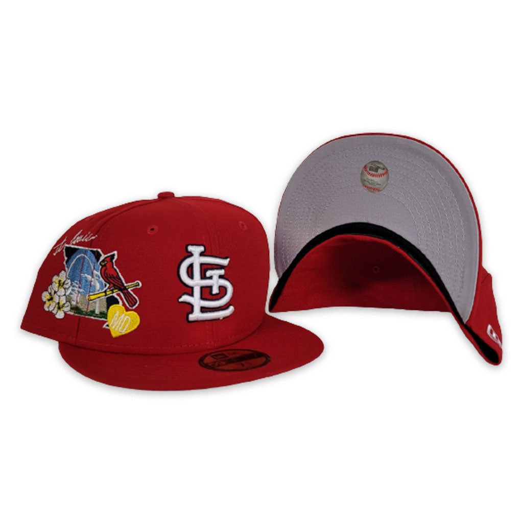 St. Louis Cardinals New Era 2006 World Series Wool 59FIFTY Fitted Hat - Red 7 5/8