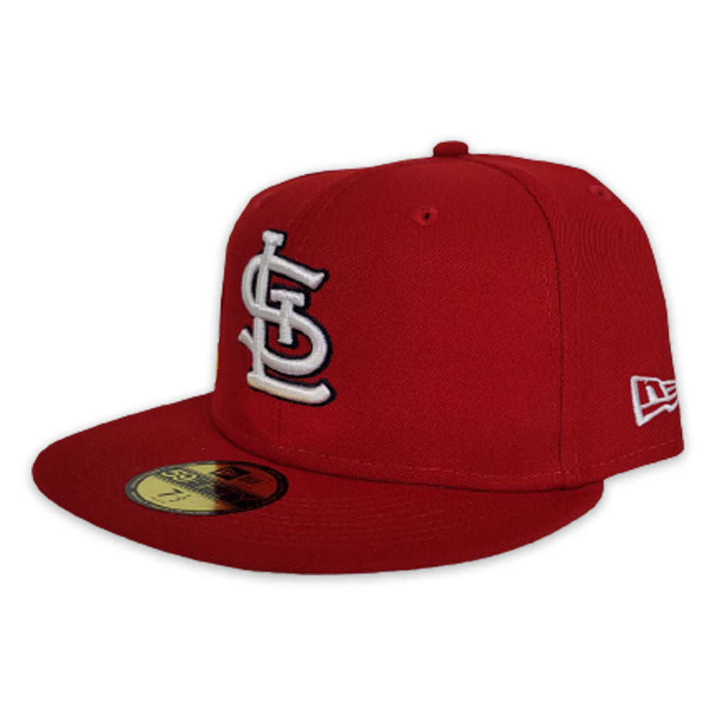St. Louis Cardinals Fanatics Branded Sky Team Patch Snapback Hat - Gray/ Black