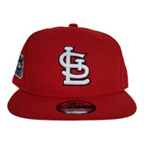 Red St. Louis Cardinals Pink Bottom 2006 World Series Side Patch 9Fifty snapback