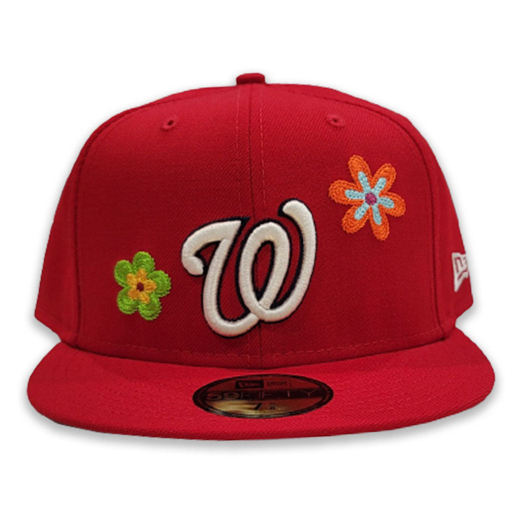 Shop New Era 59Fifty Washington Nationals Side Patch Bloom Hat