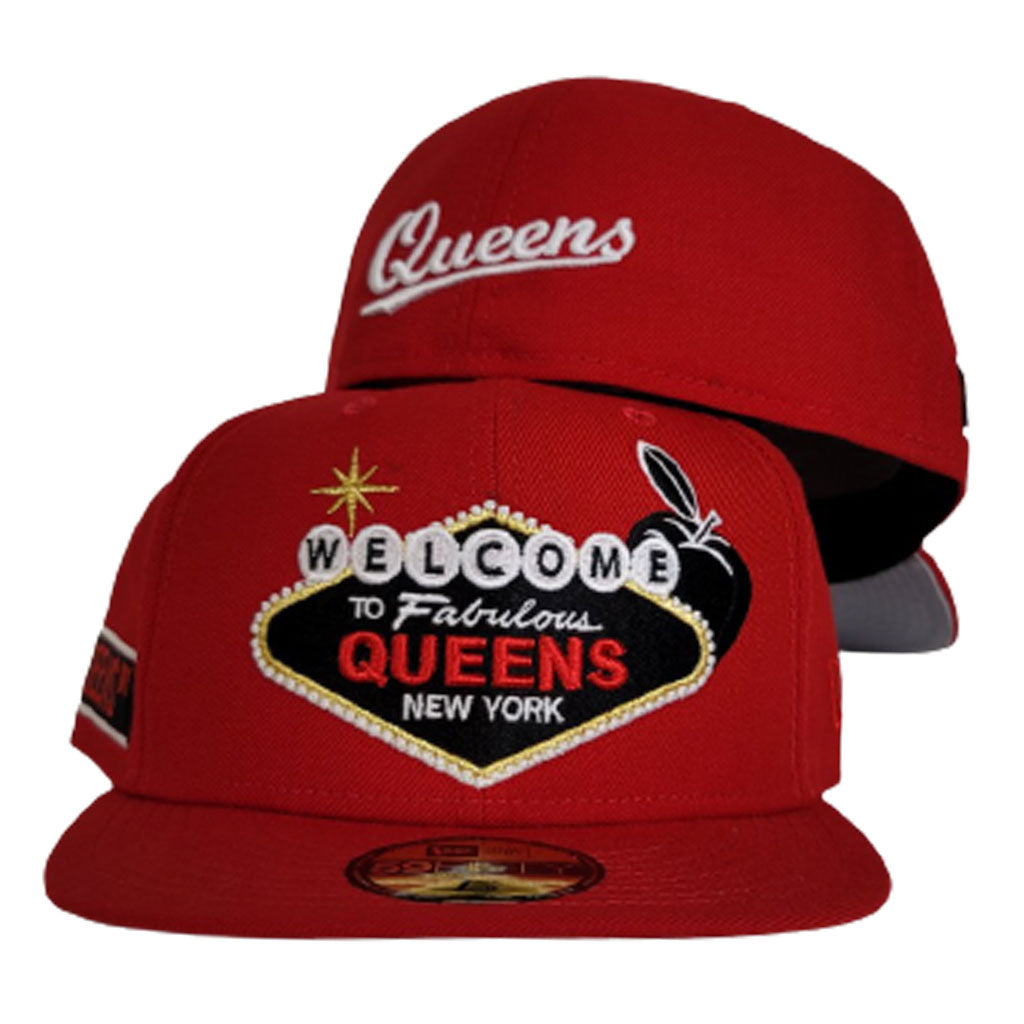 Red Welcome To Fabulous Queens New Era 59Fifty Fitted Hat