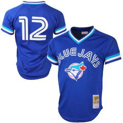 j*y様 ☆ビーチバレー ユニフォーム ②青☆ Roberto-Alomar-Toronto-Blue-