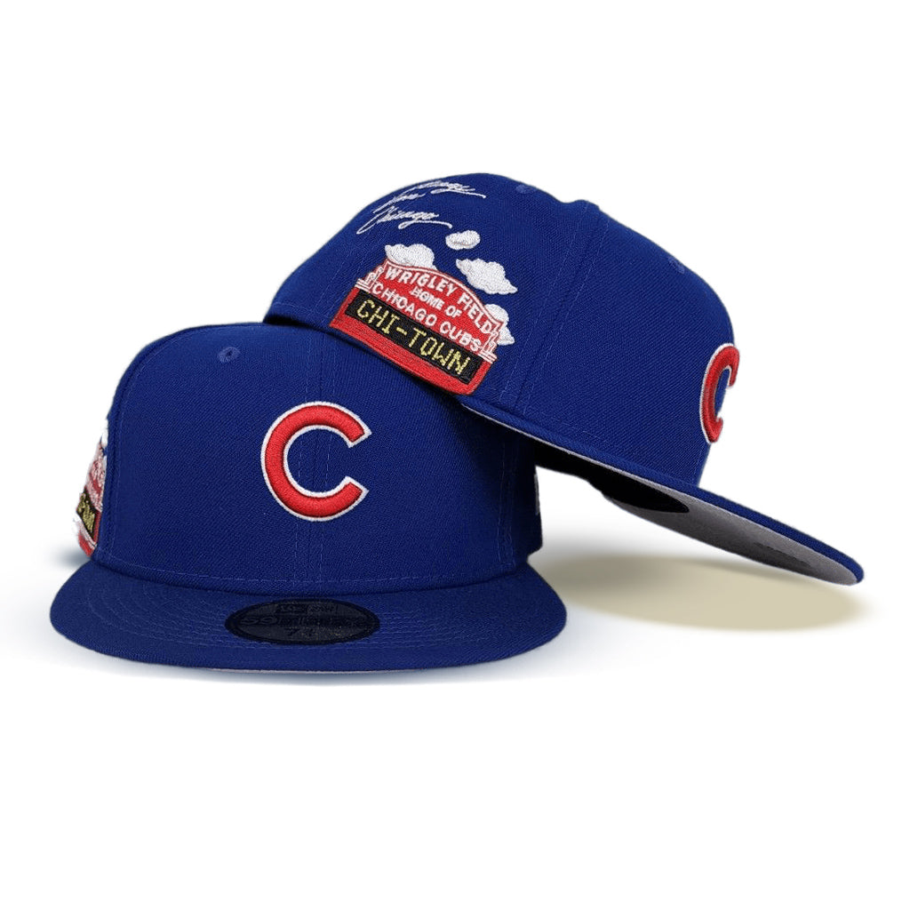 Chicago Cubs Hat Baseball Cap Fitted MLB New Era Medium Large