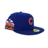 Royal Blue Chicago Cubs Cloud Icons New Era 59Fifty Fitted